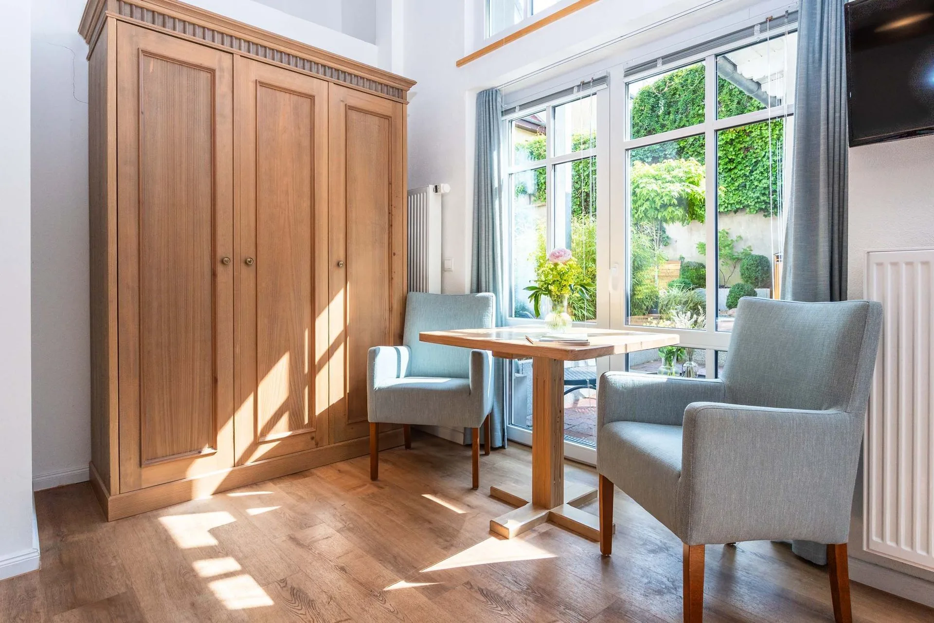 At St. Marien – living area