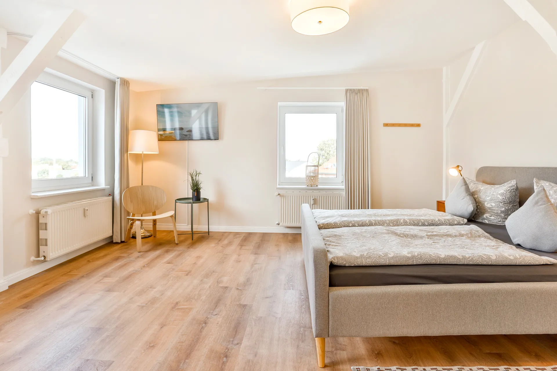 3-Raum-Apartment Deluxe Am Bahnhof – zweites Schlafzimmer