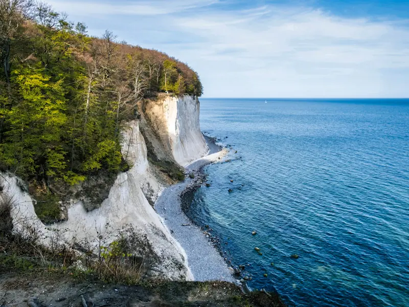 Kreidefelsen im Nationalpark Jasmund auf Rügen