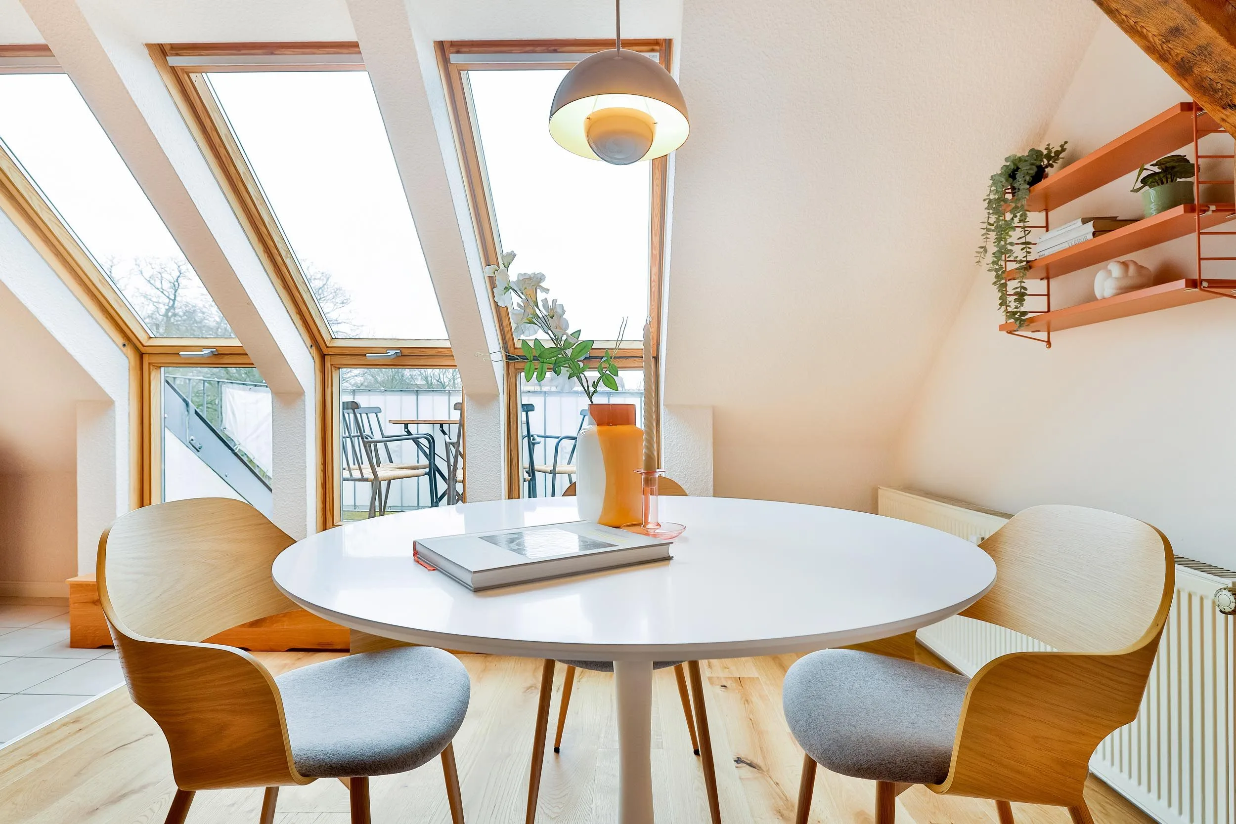 Holiday apartment Brunnenaue 2 – living area